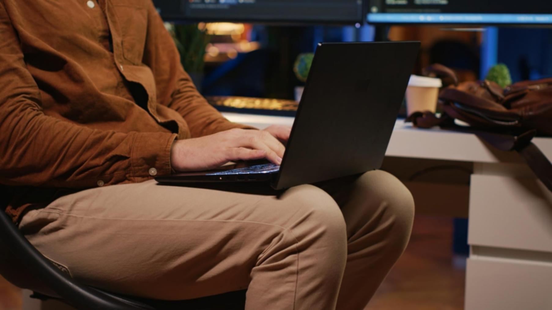 Environnement de travail professionnel pour tests utilisateurs